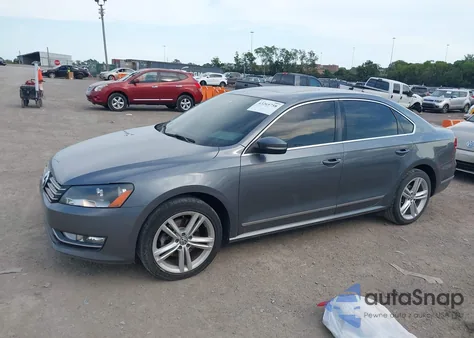 2014 Volkswagen Passat 2.0L Tdi Sel Premium from USA, damaged, VIN 1VWCN7A38EC041740